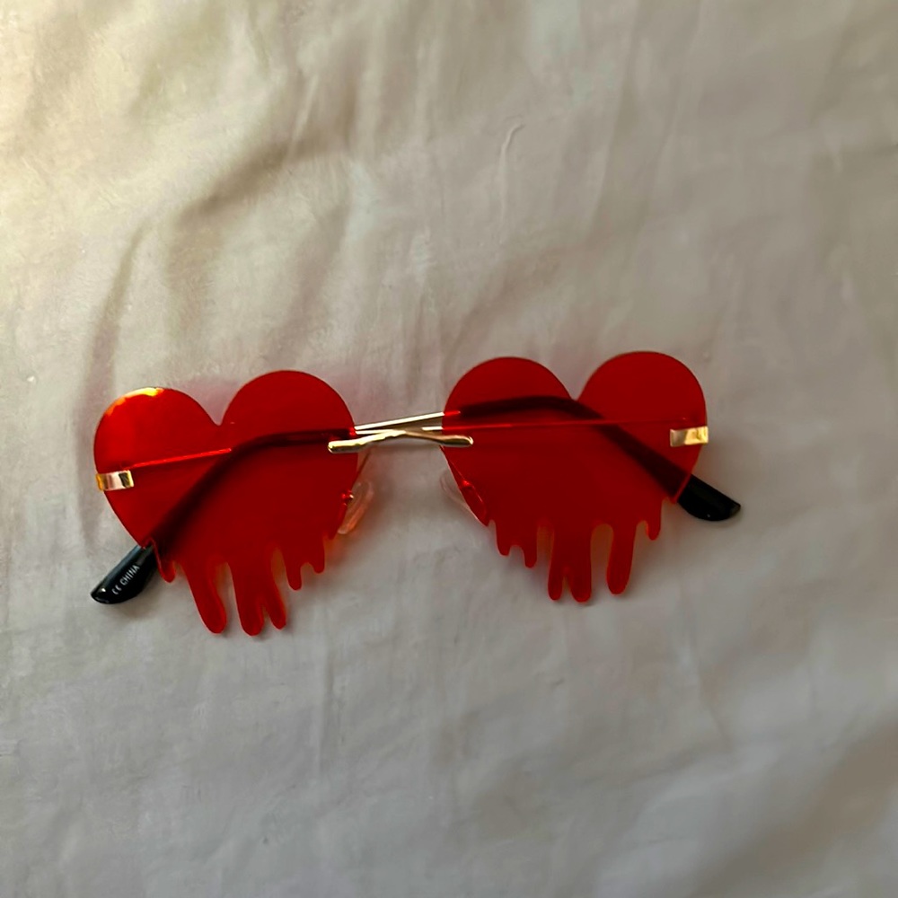 Heart glasses